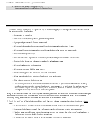 Determination and Class I Rulemaking Petition Database Form - Vermont Wetlands Program - Vermont, Page 7