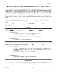 Dental License by Regional Exam Application - Alabama, Page 7
