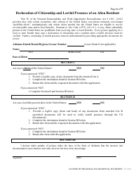 Dental Hygiene License by Regional Exam Application - Alabama, Page 6