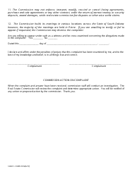 Complaint Form - South Dakota, Page 5