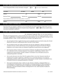 Appraisal Management Company Renewal Application - South Dakota, Page 2