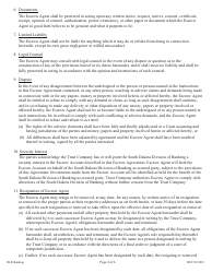 Pledge Escrow Agreement - South Dakota, Page 2