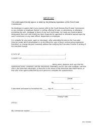 SD Form 0286 Timeshare Application - South Dakota, Page 5