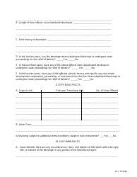 SD Form 0286 Timeshare Application - South Dakota, Page 7