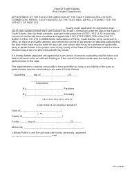 SD Form 0284 Subdivision Application - South Dakota, Page 10