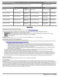 GSA Form 850 Contractor Information Worksheet, Page 2