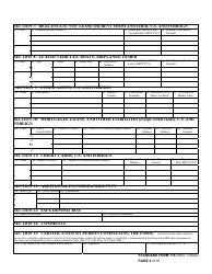 Form SF-714 Financial Disclosure Report, Page 2
