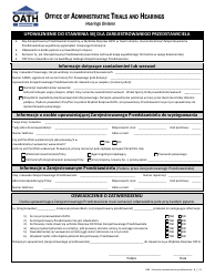 Document preview: Form GN4 Authorization for Registered Representative to Appear - New York City (Polish)