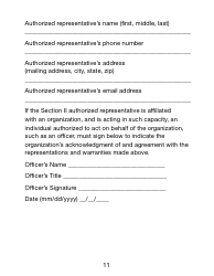 Form ARD Authorized Representative Designation Form (Large Print) - Massachusetts, Page 11
