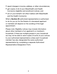 Form ARD Authorized Representative Designation Form (Large Print) - Massachusetts, Page 4