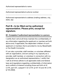 Form ARD Authorized Representative Designation Form (Large Print) - Massachusetts, Page 6