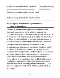 Form ARD Authorized Representative Designation Form (Large Print) - Massachusetts, Page 7