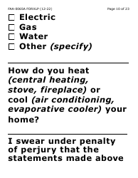 Form FAA-0065A-XLP Verification of Living Arrangements/Residential Address (Extra Large Print) - Arizona, Page 10