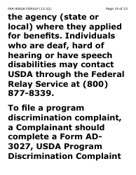 Form FAA-0065A-XLP Verification of Living Arrangements/Residential Address (Extra Large Print) - Arizona, Page 19