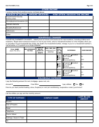 Form FAA-1111A Participant Statement Verification Worksheet - Arizona, Page 3