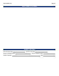 Form FAA-1111A Participant Statement Verification Worksheet - Arizona, Page 4