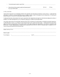 DPNR-UST- Form C Application for Permit to Close Underground Storage Tank Facility - Virgin Islands, Page 6