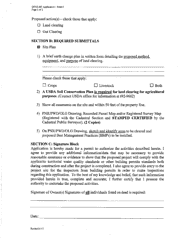 Form I Earth Change Permit Application - Gut Clearing/Brush Clearing Only - Virgin Islands, Page 2