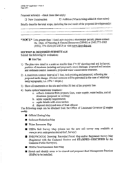 Form II Earth Change Permit Application - Single Lot - Virgin Islands, Page 2