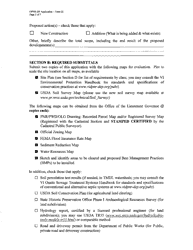 Form III Earth Change Permit Application - Major Development - Virgin Islands, Page 2