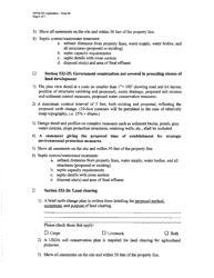Form III Earth Change Permit Application - Major Development - Virgin Islands, Page 4