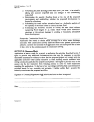 Form III Earth Change Permit Application - Major Development - Virgin Islands, Page 7