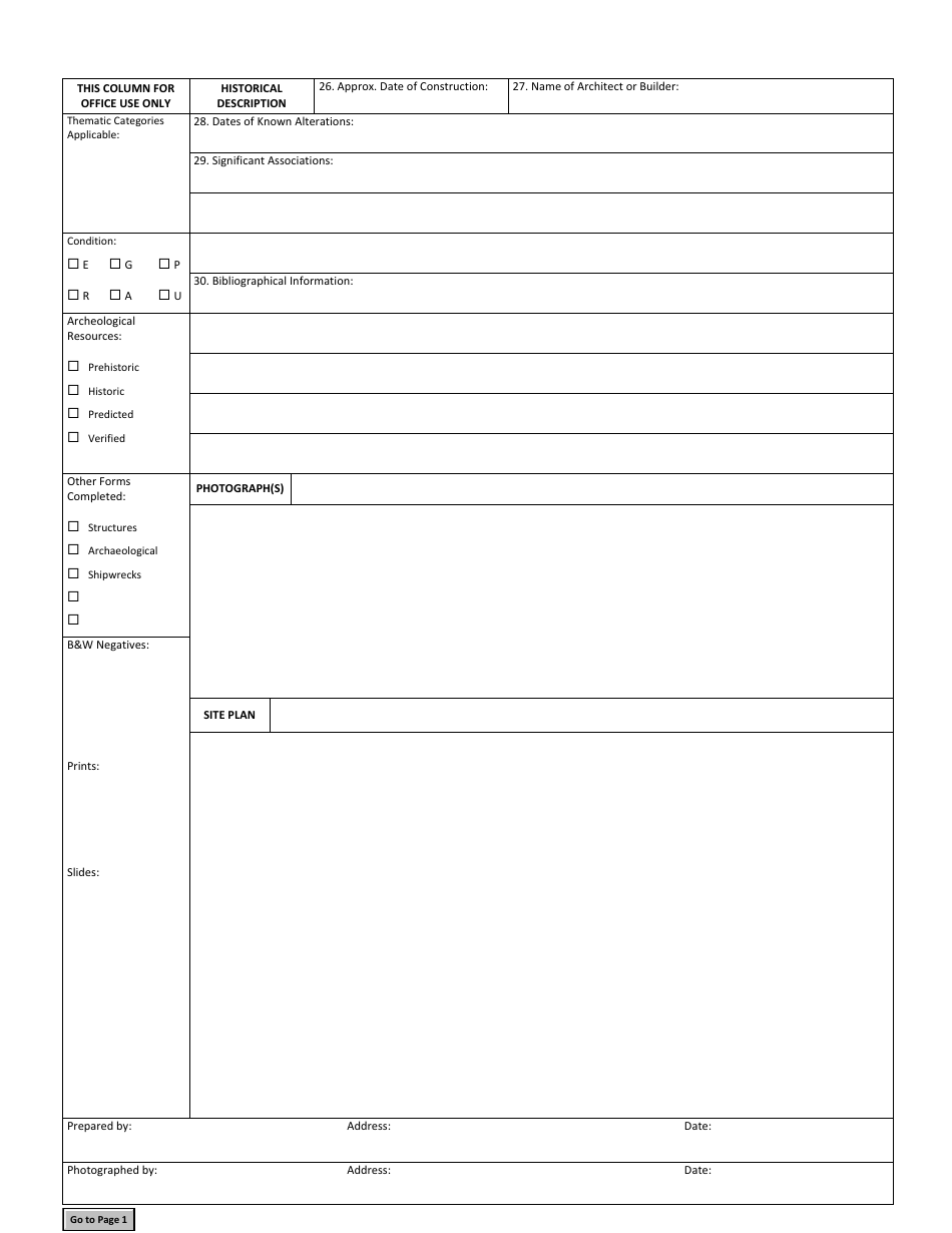 VISHPO Form 2 Buildings and Structures - Virgin Islands, Page 2
