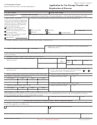 ATF Form 5 (5320.5) Application for Tax Exempt Transfer and Registration of Firearm, Page 8