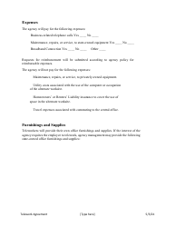 Telework Agreement - Kansas, Page 3