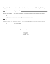 Zoning Permit or Site Plan Review Survey - City of Ionia, Michigan, Page 9