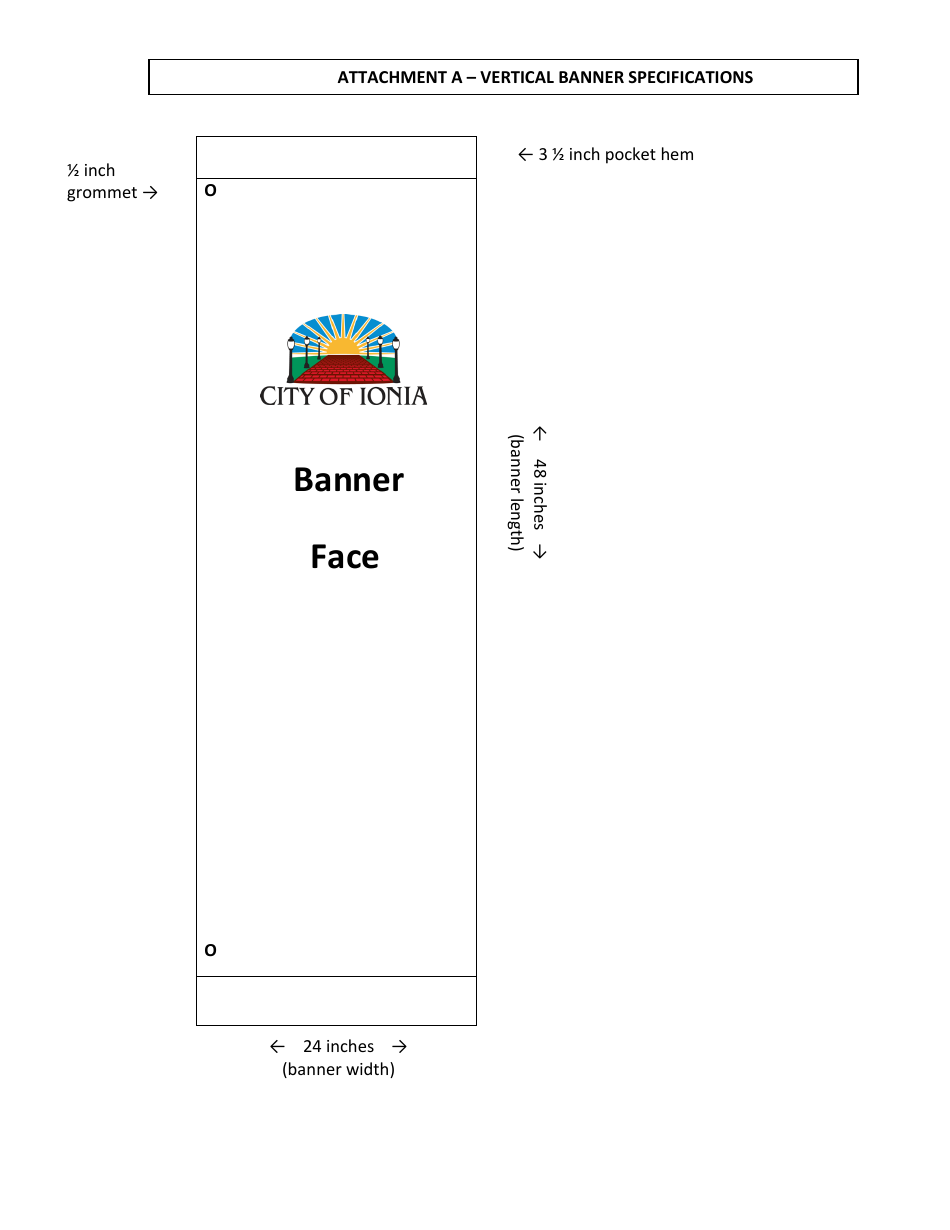 Vertical Pole Banner Application - City of Ionia, Michigan, Page 3