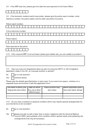 Form BOTC (F) Application for Registration as a British Overseas Territories Citizen and British Citizen by a Person Whose Parents Were Not Married - United Kingdom, Page 14