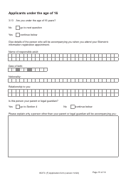 Form BOTC (F) Application for Registration as a British Overseas Territories Citizen and British Citizen by a Person Whose Parents Were Not Married - United Kingdom, Page 15