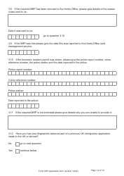 Form UKF Application for Registration as a British Citizen by a Person Born Before 1 July 2006 Whose Parents Were Not Married - United Kingdom, Page 14