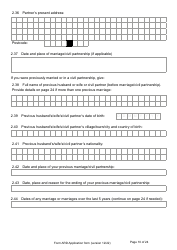 Form ARD Application for Registration as a British Citizen - United Kingdom, Page 10