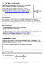 Form ARD Application for Registration as a British Citizen - United Kingdom, Page 16