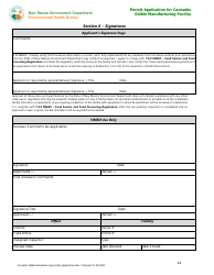 Permit Application for Cannabis Edible Manufacturing Facility - New Mexico, Page 14
