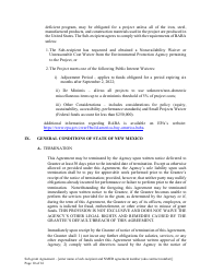 Attachment B Sample Sub-grant Agreement - Federal Clean Water Act Section 604b Grant - New Mexico, Page 11