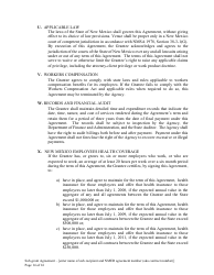 Attachment B Sample Sub-grant Agreement - Federal Clean Water Act Section 604b Grant - New Mexico, Page 15