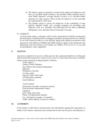 Attachment B Sample Sub-grant Agreement - Federal Clean Water Act Section 604b Grant - New Mexico, Page 16