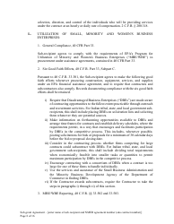 Attachment B Sample Sub-grant Agreement - Federal Clean Water Act Section 604b Grant - New Mexico, Page 9