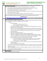Hemp Warehouse Permit Application - New Mexico, Page 9