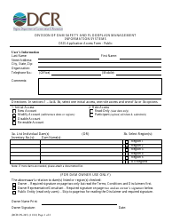Form DCR199-245 Dsis Application Access Form - Public - Virginia