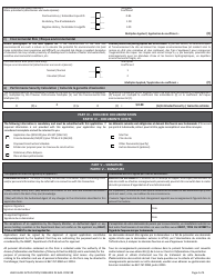Land Lease Application - Northwest Territories, Canada (English/French), Page 4