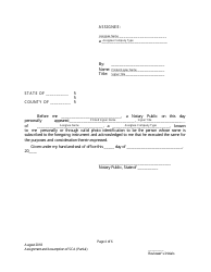 Assignment and Assumption of Subdivision Construction Agreement (Partial) - City of Austin, Texas, Page 4
