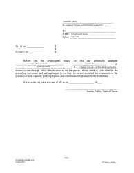 Amendment to Subdivision Construction Agreement - City of Austin, Texas, Page 4