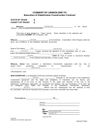 Subdivision Construction Agreement - City of Austin, Texas, Page 14