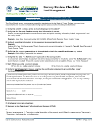 Instructions for Easement Release Application - Land Management - City of Austin, Texas, Page 3