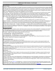 Residential New Construction and Addition Permit Application - City of Austin, Texas, Page 6