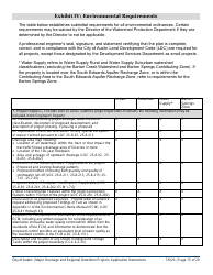 Instructions for Major Drainage and Regional Detention Projects Application - City of Austin, Texas, Page 15